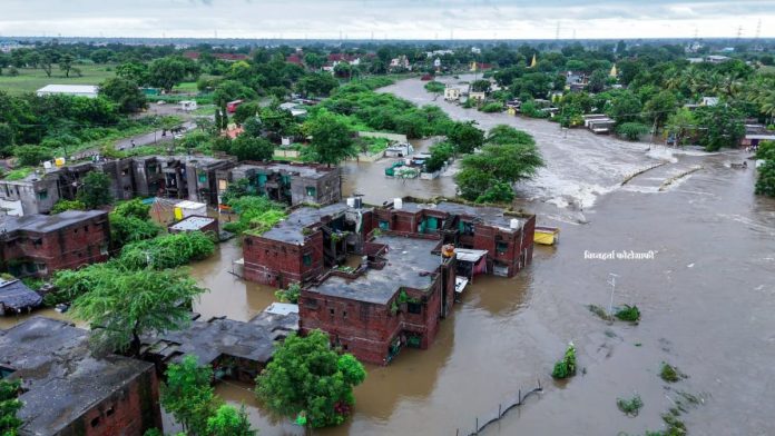 Vaijapur Flood Disaster Record Rainfall River Overflow and Rescue Operations Amid Massive Crop Loss