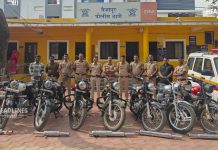 Vaijapur News : वैजापूर पोलिसांचा ‘सिंघम’ अवतार; शांतता भंग करणाऱ्या बुलेटस्वारांचा काढला धुराळा!