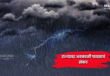 Maharashtra Weather : राज्यावर अवकाळी पावसाचं संकट, ‘या’ जिल्ह्यांना IMD कडून अलर्ट जारी